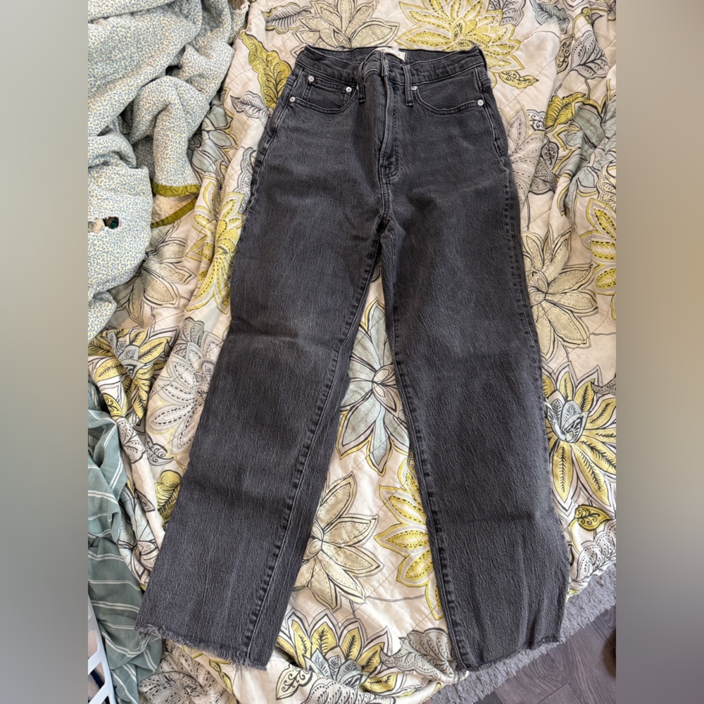 Madewell Black Jean